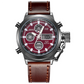 ⌚ Retro dual-display klokke – analog+digital, 8+ funksjoner (GMT, alarm, nedtelling). Vanntett 50m, slagfast – perfekt til hverdag og eventyr! ⏱️💪