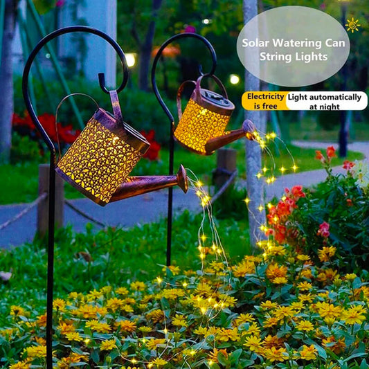 ✨🌱2026 Stort salg – 49 % rabatt — Solcelledrevne vannfalllys✨