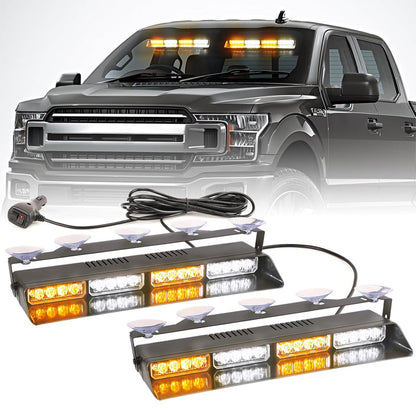 🎉🚗Frontrute sugekopp Strobe advarselslys for kjøretøy