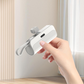 Bærbar Powerbank med Høy Kapasitet og Innebygde Kabler