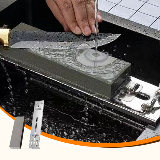 Justerbart slitesterkt knivslipestativsett