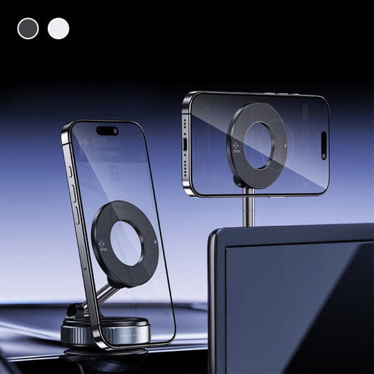 Sammenleggbar magnetisk biltelefonholder