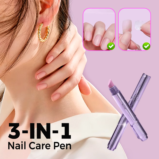 💜 Ny oppgradert 3-i-1 neglepleiepenn