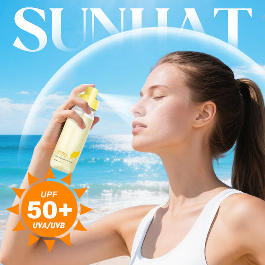 Vannbestandig lettvektssolkremspray