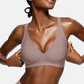 Dyp V-innstikk Push-up Wirefree Sømløs BH