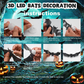 🦇3D Fladdermus LED vegglampe dekorasjon