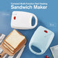 🥪 Multismørbrødpress – 520W, non-stick, 3 minutter til varm mat. Perfekt til frokost og snacks! 🔥✨