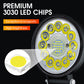 4-tommers 99W LED-pod for terrengkjøring
