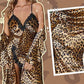 Begrenset opplag!!!💥💥 Sexy morgenkåpe og nattøy med leopardmønster