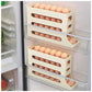 💥 50 % RABATT! 🎉 Automatisk rullende eggholder til kjøleskap 🥚