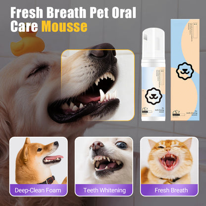 Fresh Breath munnpleiemousse for kjæledyr