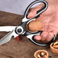 🔪 Multifunksjonell kjøkkensaks – kutter kjøtt, grønnsaker, fisk, nøtter og mer. Rustfritt stål! 🦴✨