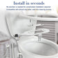 Badrom Ikke-elektrisk toalettvasker med dobbel dyse Bidet Hygienisk selvvaskende bidet