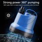 🐠 Bunnsugende filterpumpe – 360° rengjøring, stillegående, overopphetingsvern. Perfekt til akvarier! 🔄💧