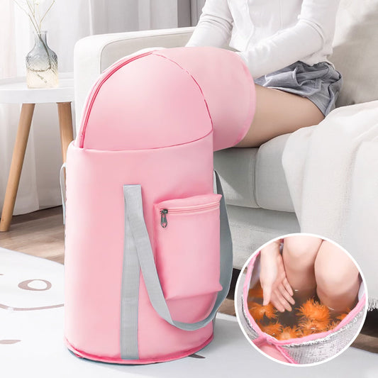 🔥 50 % RABATT! 💦 SAMMENLEGGBAR FOTBAD - Ergonomisk, lett og bærbar, perfekt for avslapning og fotpleie 🛁✨