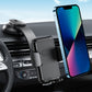 📱 Bilsugetelefonholder – 360° roterbar, bøybar arm, passer 4,7–7,2″. Vaskbar sugekopp! 🚗✨