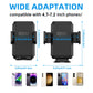 📱 Bilsugetelefonholder – 360° roterbar, bøybar arm, passer 4,7–7,2″. Vaskbar sugekopp! 🚗✨