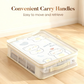 📦 Transparent oppbevaringspose i PVC – slitesterk, støvbeskyttende, bærehåndtak. Perfekt til klær og sengetøy! ✨🧺