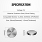 CR2032 litium 3V knappebatteri