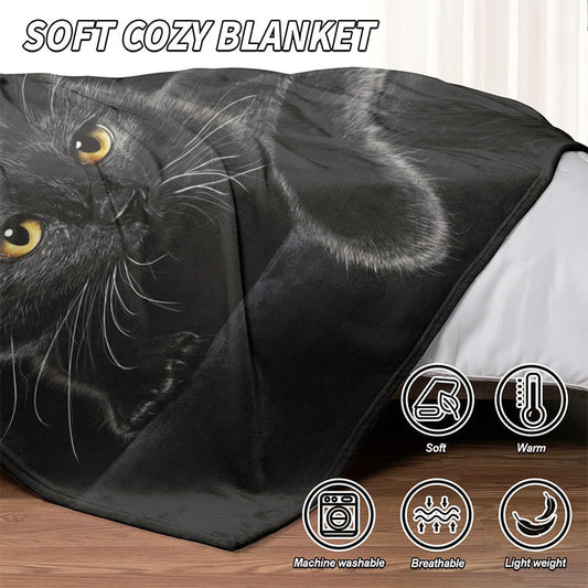 🐱50 % RABATT NÅ! 🔥 Koselig teppe for alle årstider – ultramyk og varm, perfekt for sofaen og sengen ✨