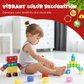 🧲 50% RABATT – Magnetiske byggeklosser – sterke seksidige magneter – uendelige muligheter – livlige farger – STEM-læring