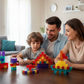 🧲 50% RABATT – Magnetiske byggeklosser – sterke seksidige magneter – uendelige muligheter – livlige farger – STEM-læring