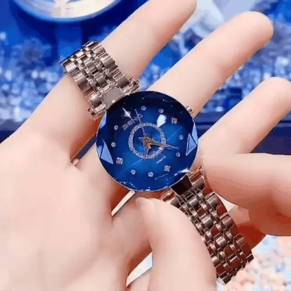 ⏳Black Friday 46 % rabatt🎁Elegant skinnende klokke⌚💎