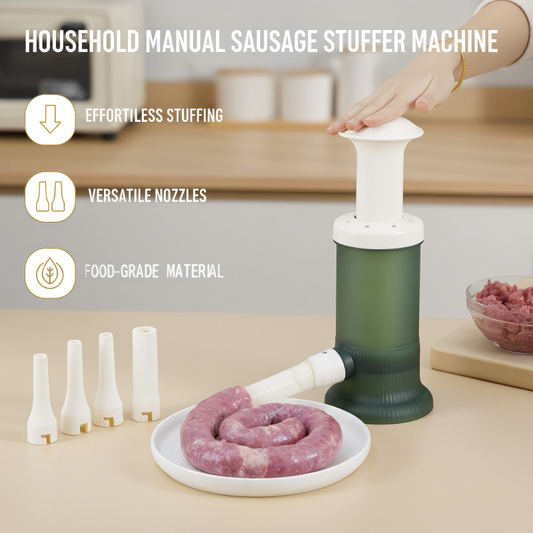 Husholdnings manuell pølsefyllemaskin