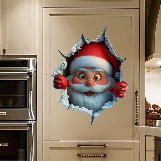 🎄Julesalg 50 % rabatt🎅Kreative juleklistremerker til veggen din
