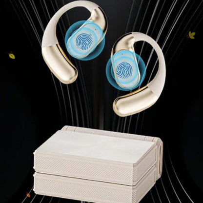 🎧 60 % RABATT NÅ! ⚡ Trådløse ørepropper med åpen øretelefon – Lette, klar lyd og trygge for utendørs bruk 🏃‍♂️✨
