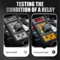 🔧 50% RABATT – 12V/24V Relé-tester med LED – test 4-pin & 5-pin – umiddelbare resultater