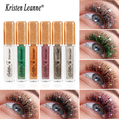 ✨ KJØP 1 FÅ 1 GRATIS! 🌟 Glitterfylt farget mascara for vipper – Umiddelbar festivalglamour, langvarig glans og vanntett formel 🎉
