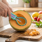 ✨ Ta fruktforberedelsen til et nytt nivå – det multifunksjonelle 3-i-1-settet med melonballskje og skjærekniv! ✨
