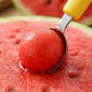 ✨ Ta fruktforberedelsen til et nytt nivå – det multifunksjonelle 3-i-1-settet med melonballskje og skjærekniv! ✨