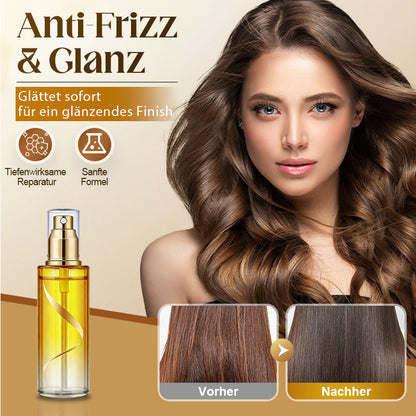 Pleiende anti-frizz håroljespray