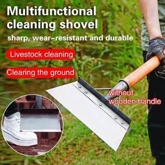 🌱Multifunksjonell rengjøringsspade i solid stål | Rengjøringsspade for utendørs bruk