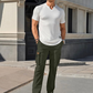 👖 Casual cargobukser for menn – flere lommer, justerbar midje og slitesterk rett passform for hverdagsbruk
