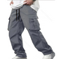 👖 Casual cargobukser for menn – flere lommer, justerbar midje og slitesterk rett passform for hverdagsbruk