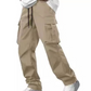 👖 Casual cargobukser for menn – flere lommer, justerbar midje og slitesterk rett passform for hverdagsbruk