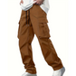👖 Casual cargobukser for menn – flere lommer, justerbar midje og slitesterk rett passform for hverdagsbruk