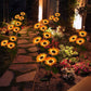🌻50 % RABATT! ☀️ Vanntette solcellelamper – Realistiske blomsterblader, IP65 værbestandig og lyser automatisk i 8–12 timer ☀️🌻