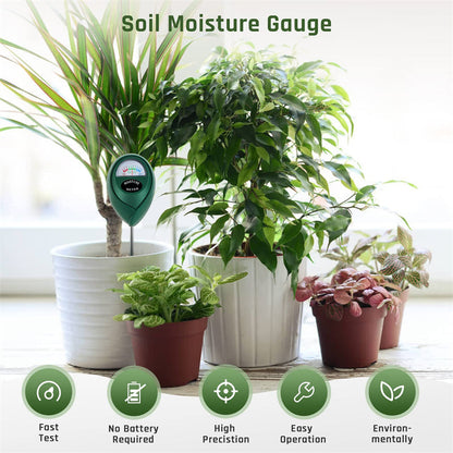 ⏳Tidsbegrenset 50% RABATT⏰Profesjonell jordfuktmåler for innendørs og utendørs planter🌱💦