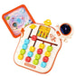 Kids' 4-Color Matching Slide Puzzle Toy
