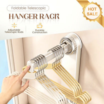 🧺 Multifunksjonell sugekopphenger – vanntett ABS, justerbar lengde. Perfekt til bad, balkong og gang! 💪🚿