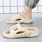 Herres sklisikre myke slippers med tykk såle