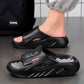 Herres sklisikre myke slippers med tykk såle