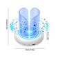 360° UV LED Myggfanger og Fluefelle Lampe