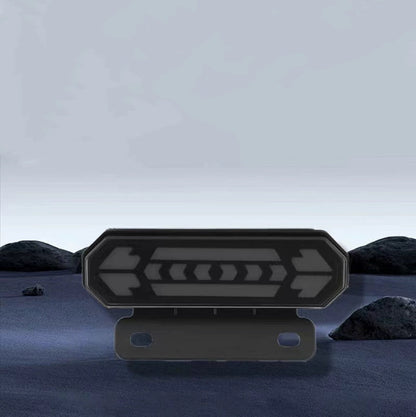 Multifunksjonell integrert LED-lysrampe for bremselys og blinklys