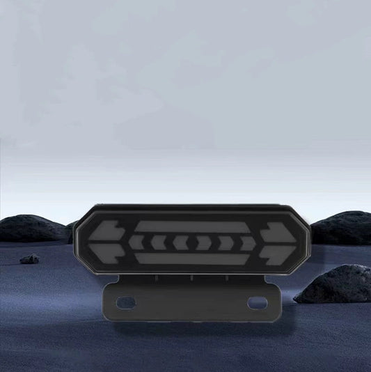 Multifunksjonell integrert LED-lysrampe for bremselys og blinklys