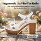 👡 50 % RABATT NÅ!  🔥 Sommer-sandaler med én rem og platehæl for kvinner – komfortable, lette og perfekte til stranden eller til hverdagsbruk ☀️